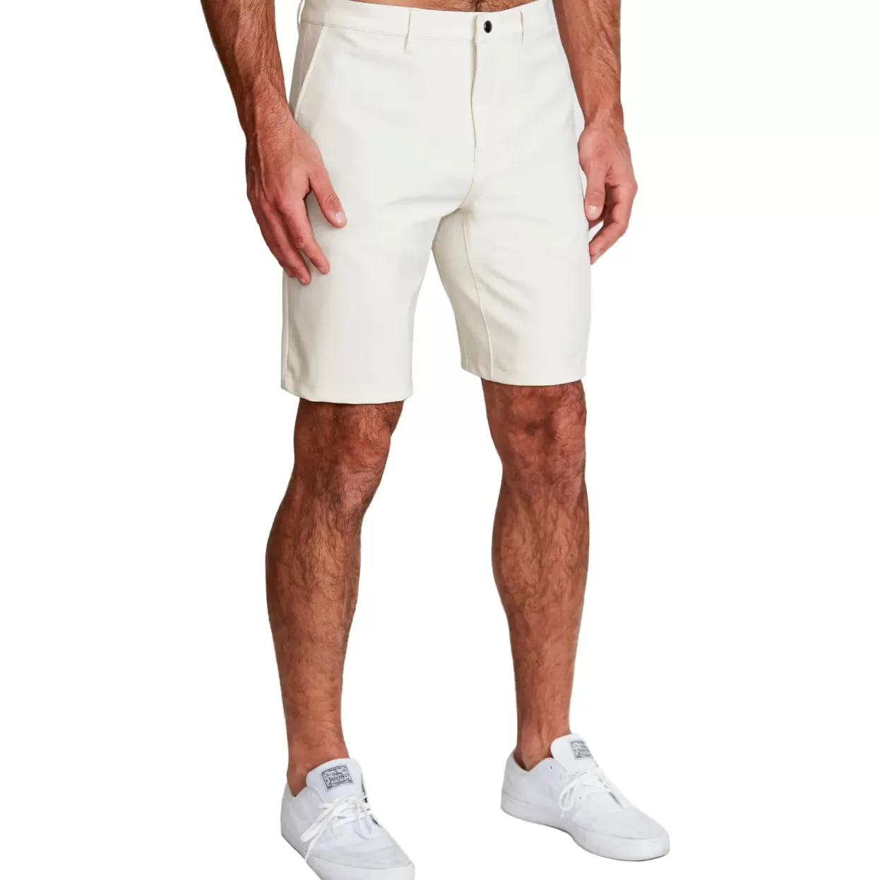 State and Liberty Athletic Fit Shorts - Light Khaki Online