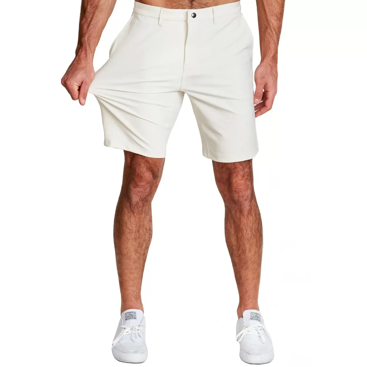 State and Liberty Athletic Fit Shorts - Light Khaki Online