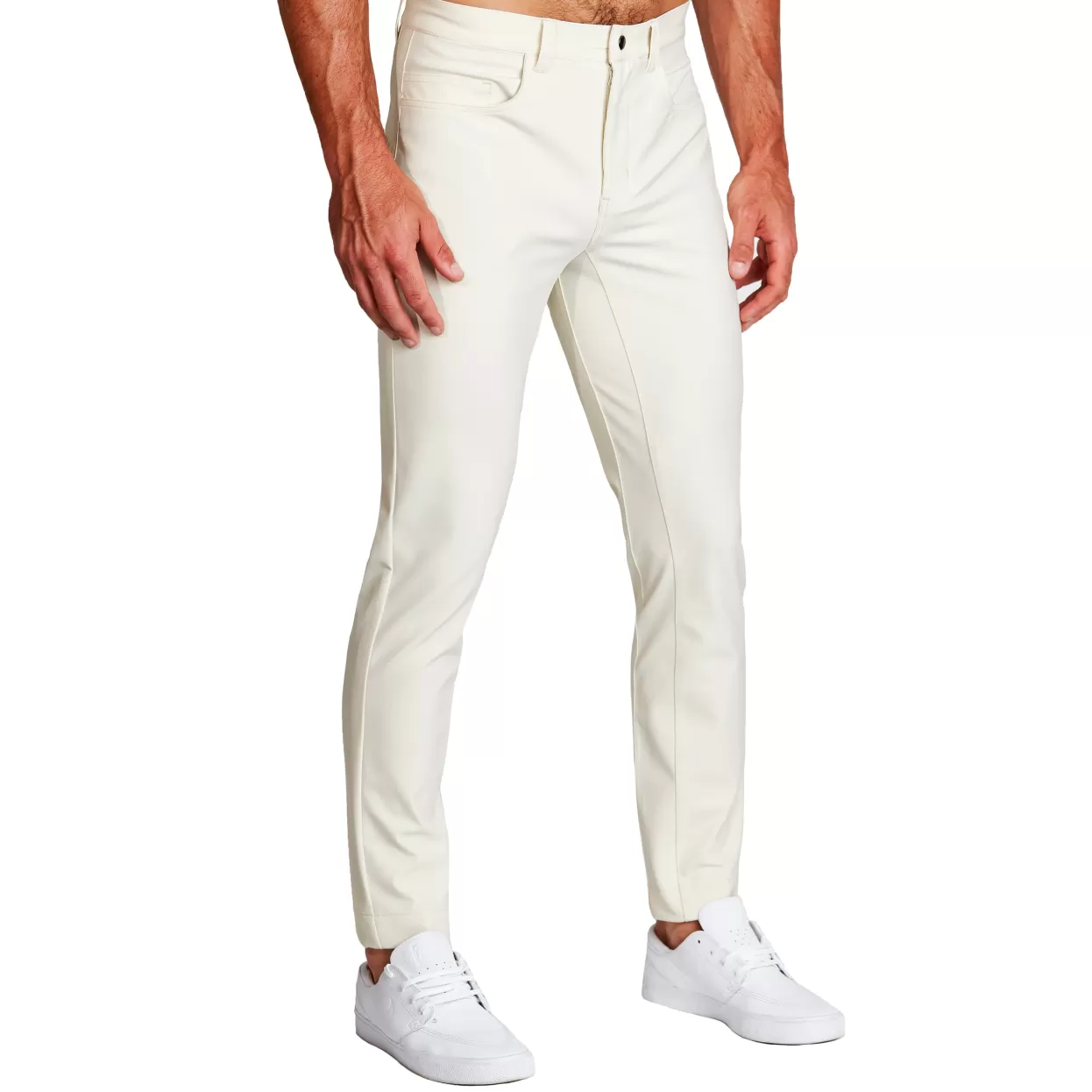 State and Liberty Athletic Fit Stretch Tech Chino - Light Khaki Fashion