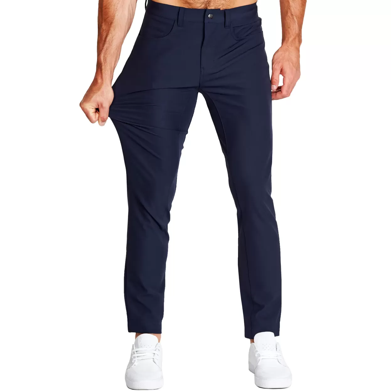 State and Liberty Athletic Fit Stretch Tech Chino - Navy Sale