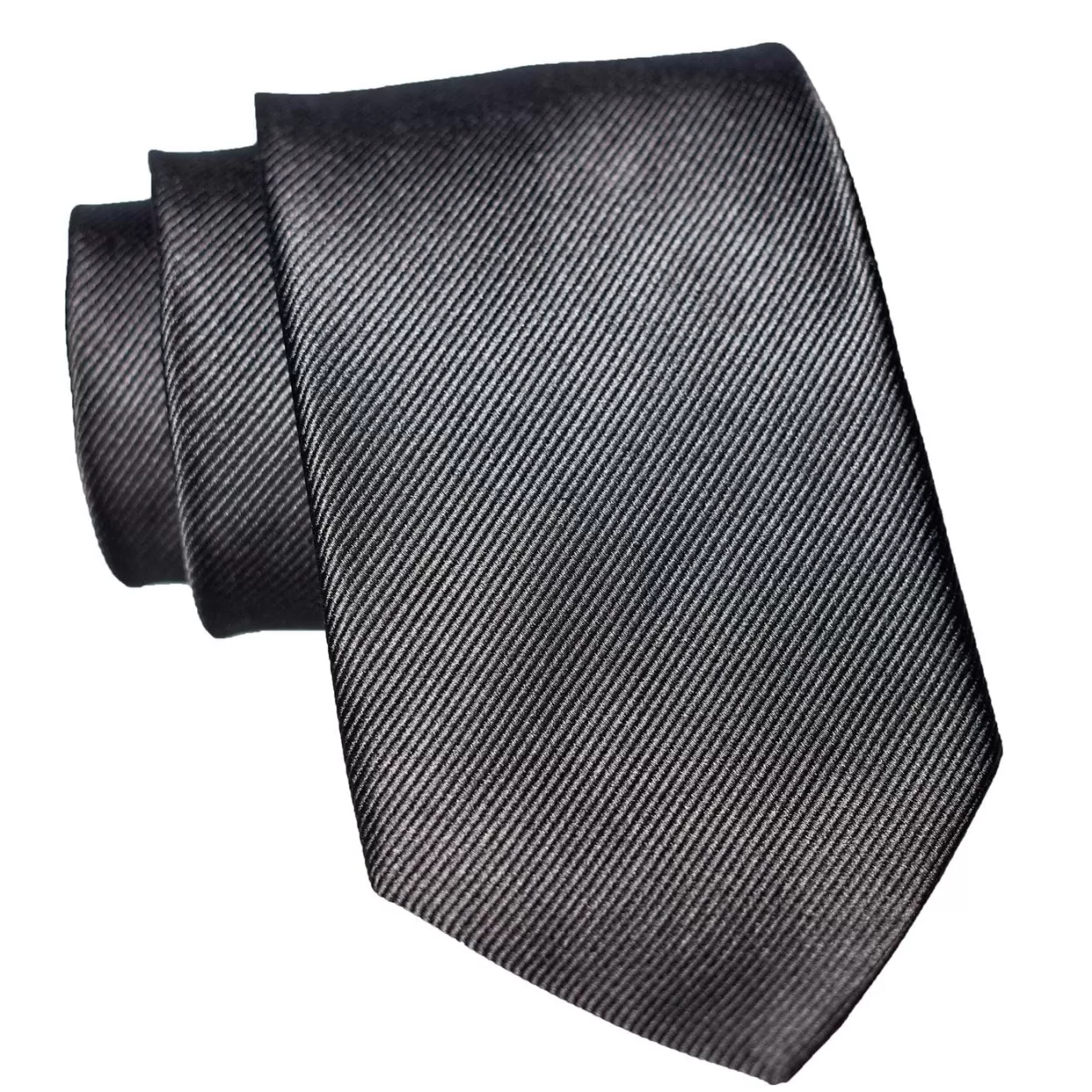 State and Liberty Black Woven Silk Tie Best Sale