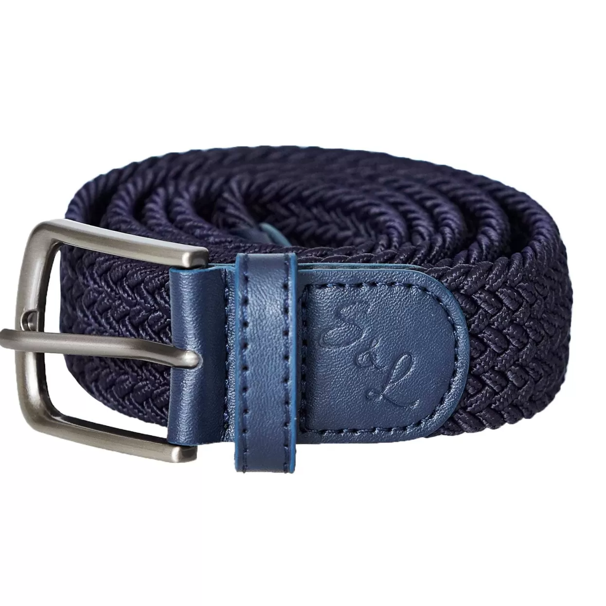 State and Liberty Casual Stretch Belt - Navy Cheap