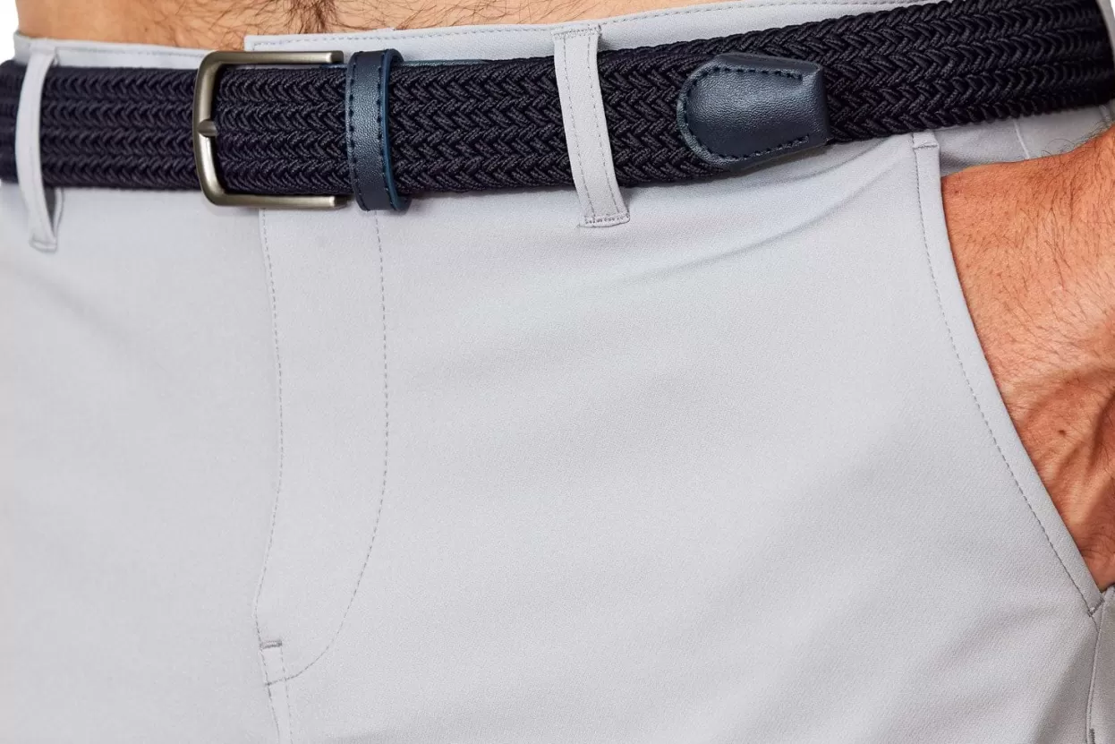 State and Liberty Casual Stretch Belt - Navy Cheap