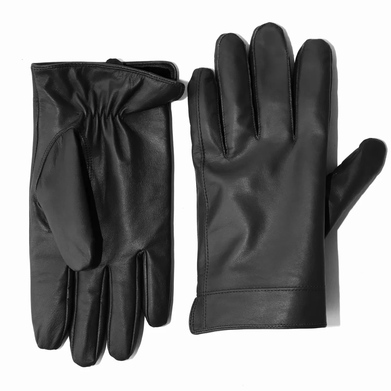 State and Liberty Leather Gloves - Black Best