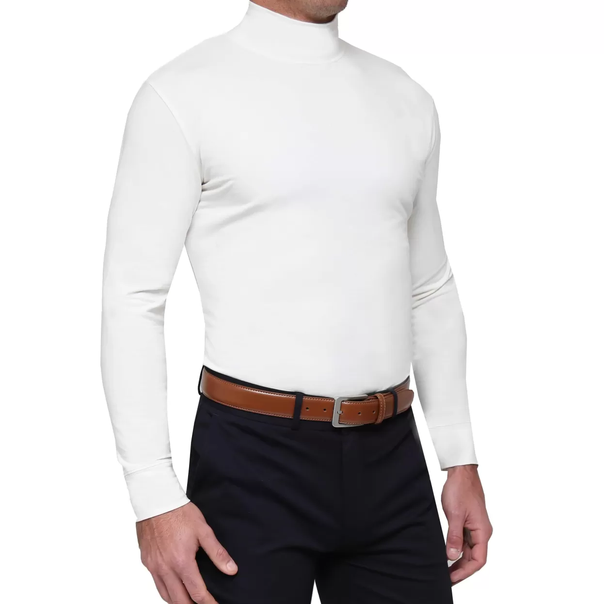 State and Liberty Mock Turtleneck - Cream Store