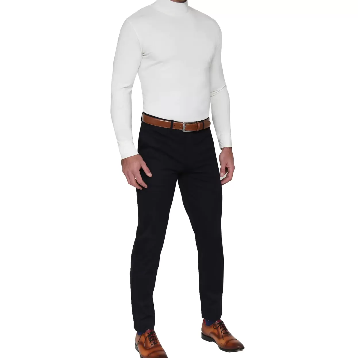 State and Liberty Mock Turtleneck - Cream Store