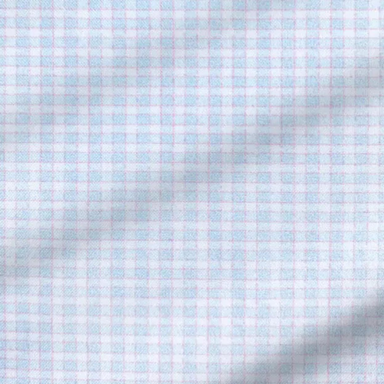 State and Liberty "The Brady" Light Pink & Light Blue Mini Check Discount