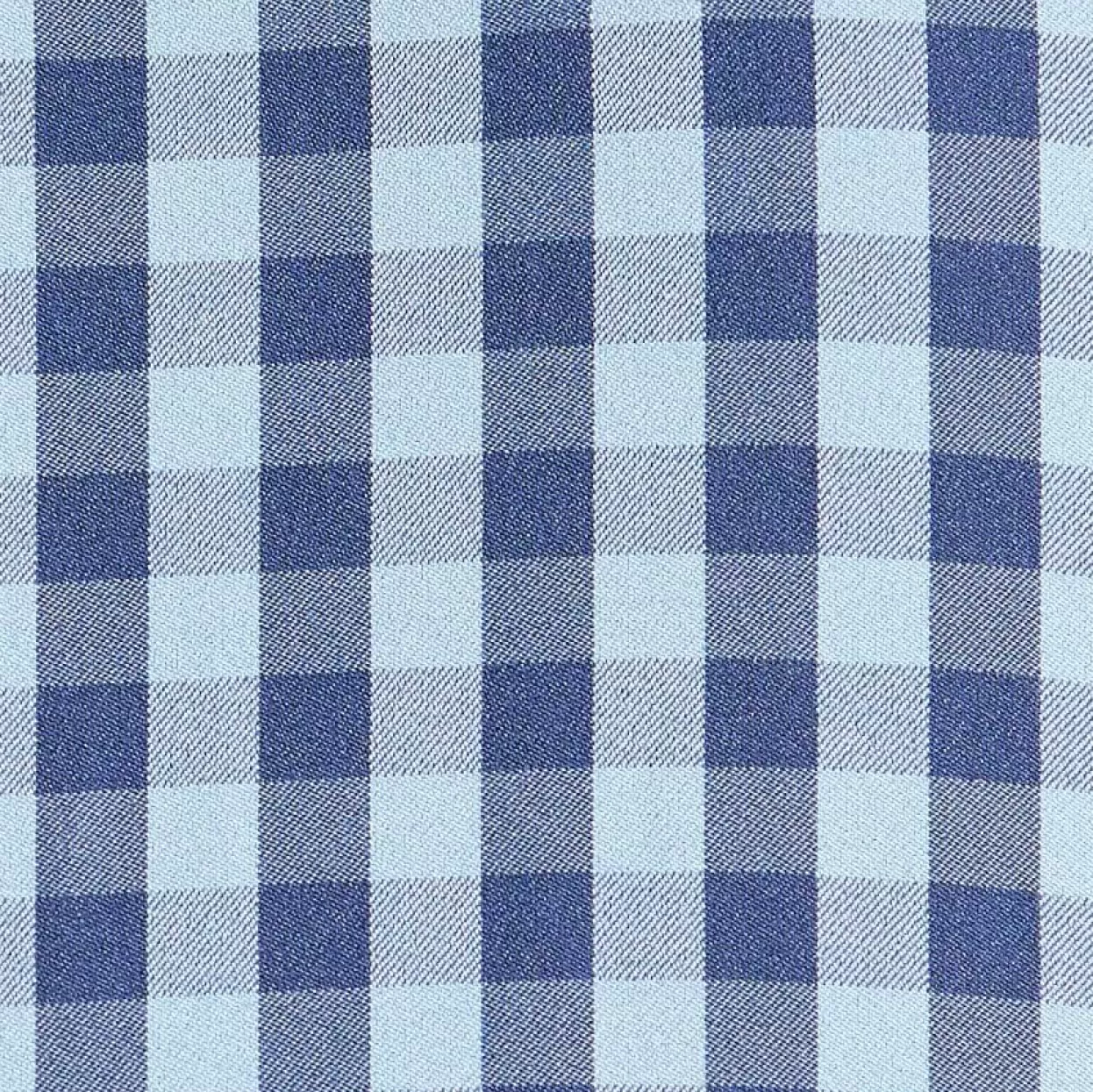 State and Liberty "The Henry" Steel Blue And Light Blue Big Gingham Outlet