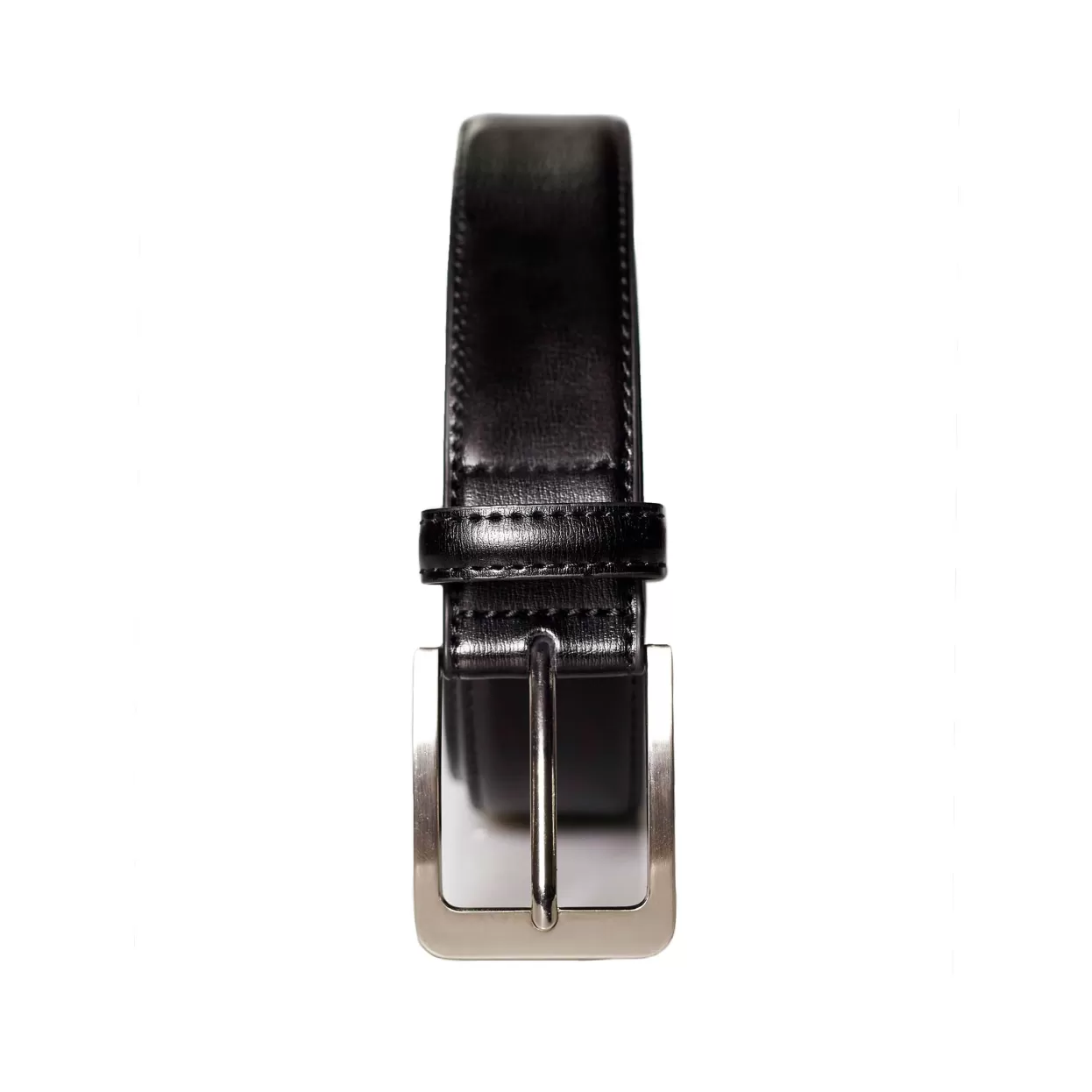 State and Liberty Solid Leather Belt - Black Best